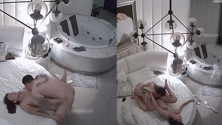 [酒店监控]白皙性感的漂亮美女和自称很厉害的大叔酒店约啪,说：我要,不许射啊,才18分钟,还吹牛1个小时